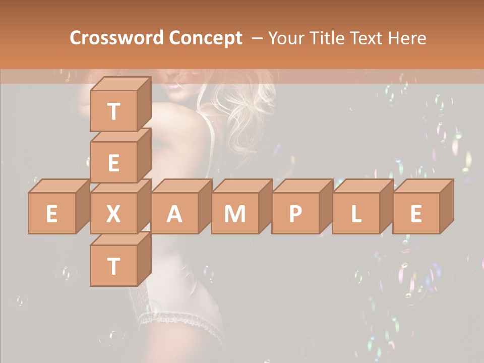 Secret Lingerie Studio PowerPoint Template