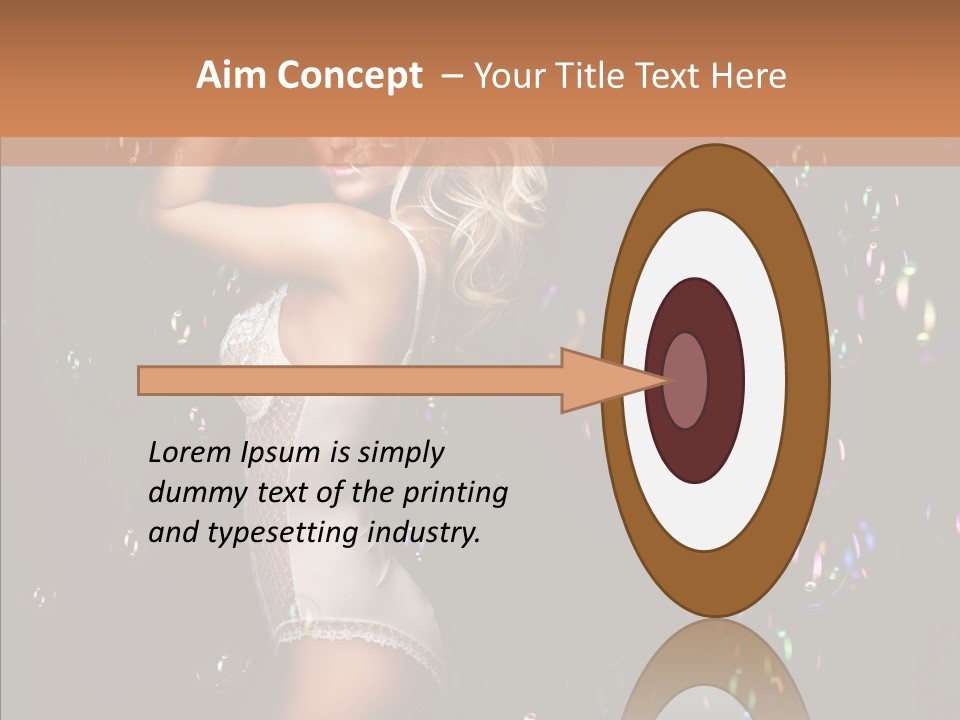 Secret Lingerie Studio PowerPoint Template