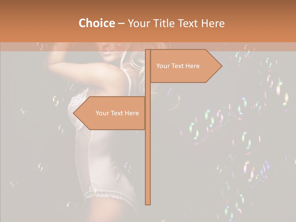 Secret Lingerie Studio PowerPoint Template