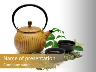 Healthy Two Pot PowerPoint Template