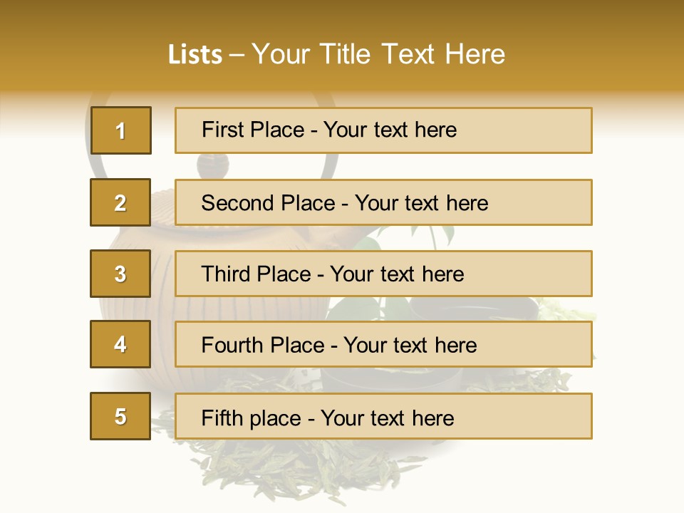 Healthy Two Pot PowerPoint Template