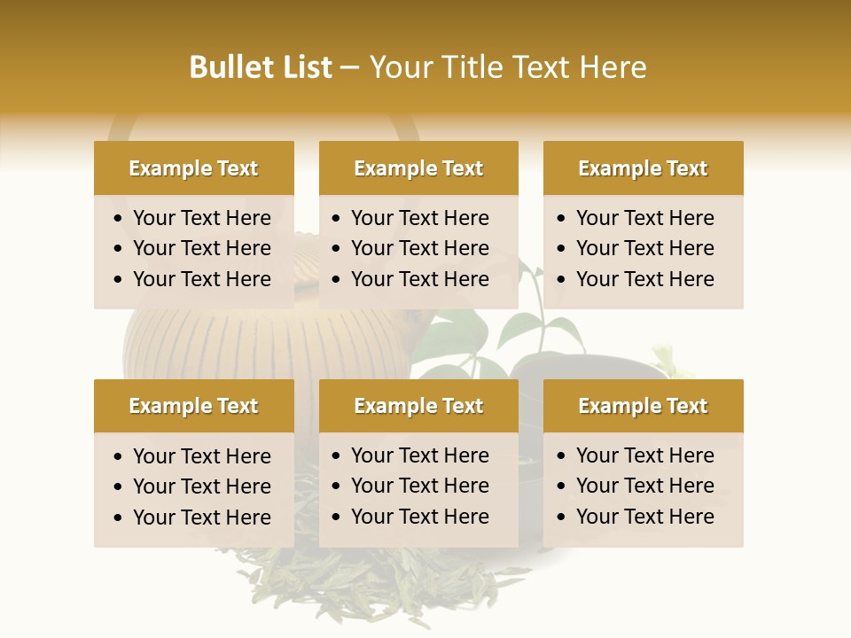 Healthy Two Pot PowerPoint Template