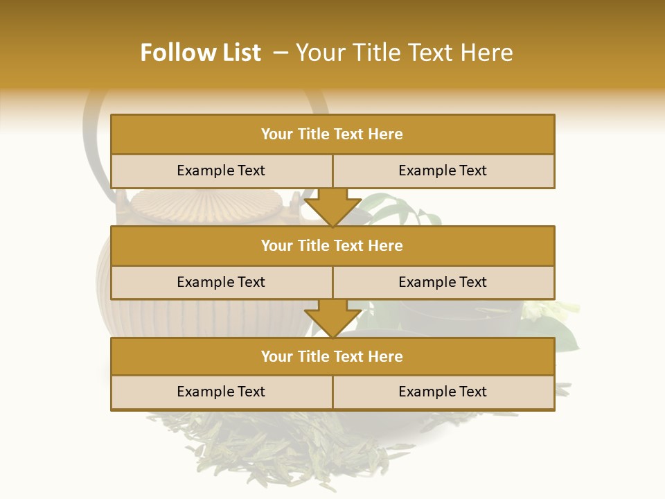 Healthy Two Pot PowerPoint Template