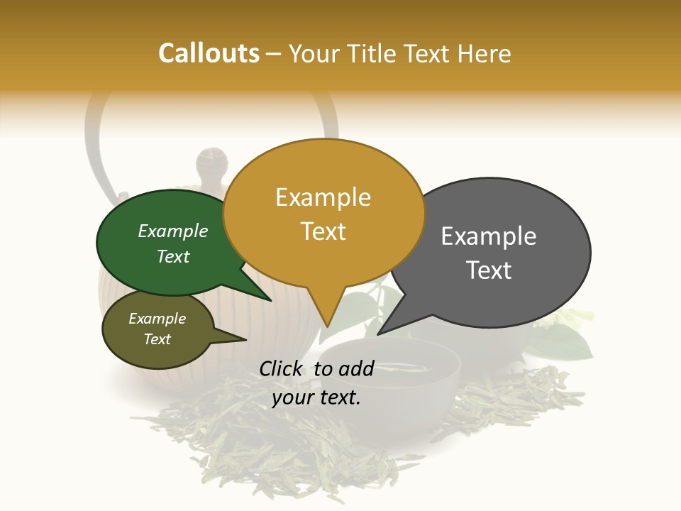 Healthy Two Pot PowerPoint Template