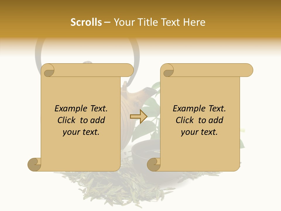 Healthy Two Pot PowerPoint Template