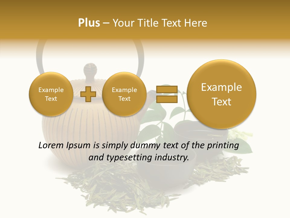 Healthy Two Pot PowerPoint Template