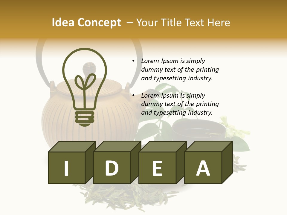 Healthy Two Pot PowerPoint Template