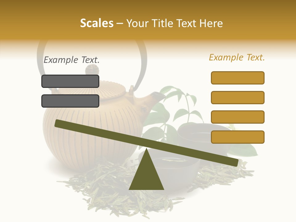 Healthy Two Pot PowerPoint Template