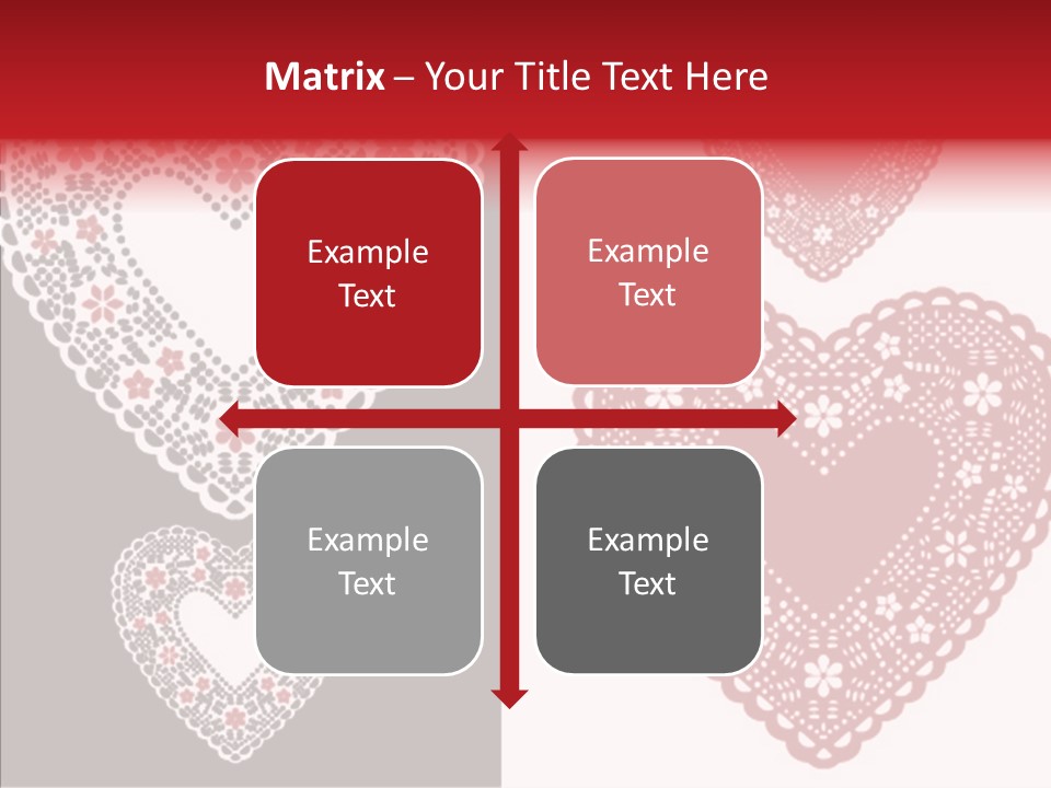 Vector Heart Vector Romance PowerPoint Template