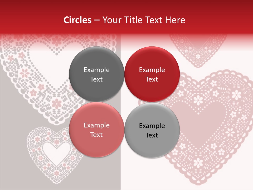 Vector Heart Vector Romance PowerPoint Template