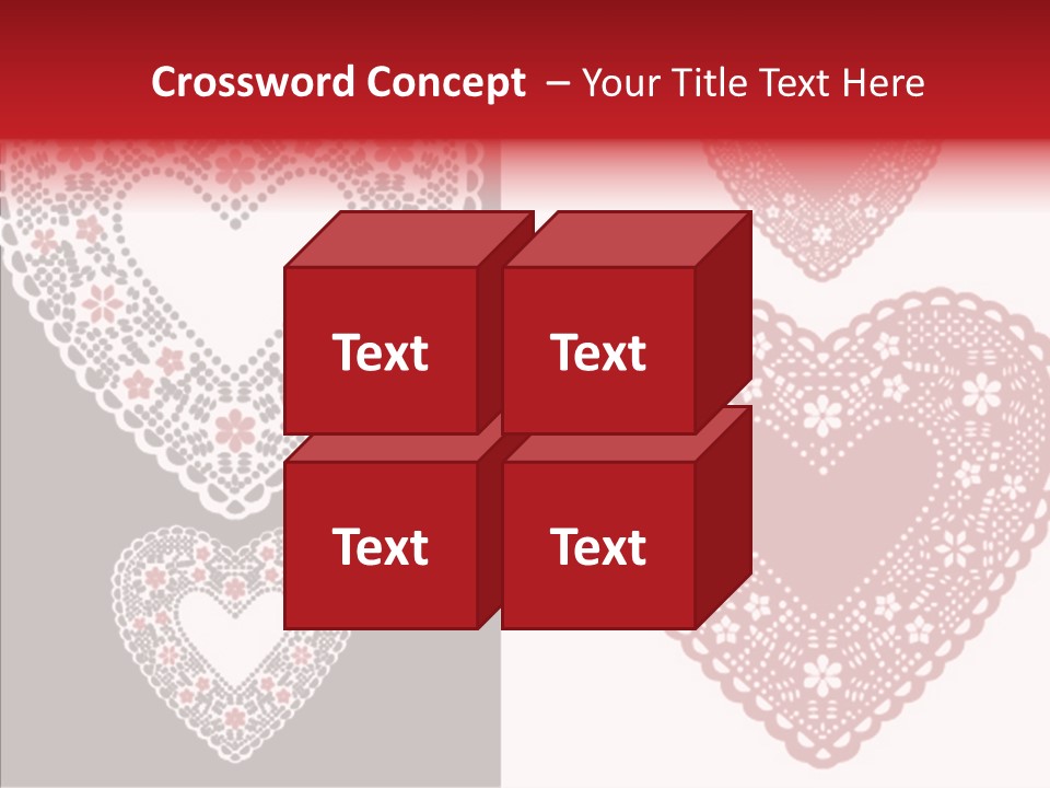 Vector Heart Vector Romance PowerPoint Template