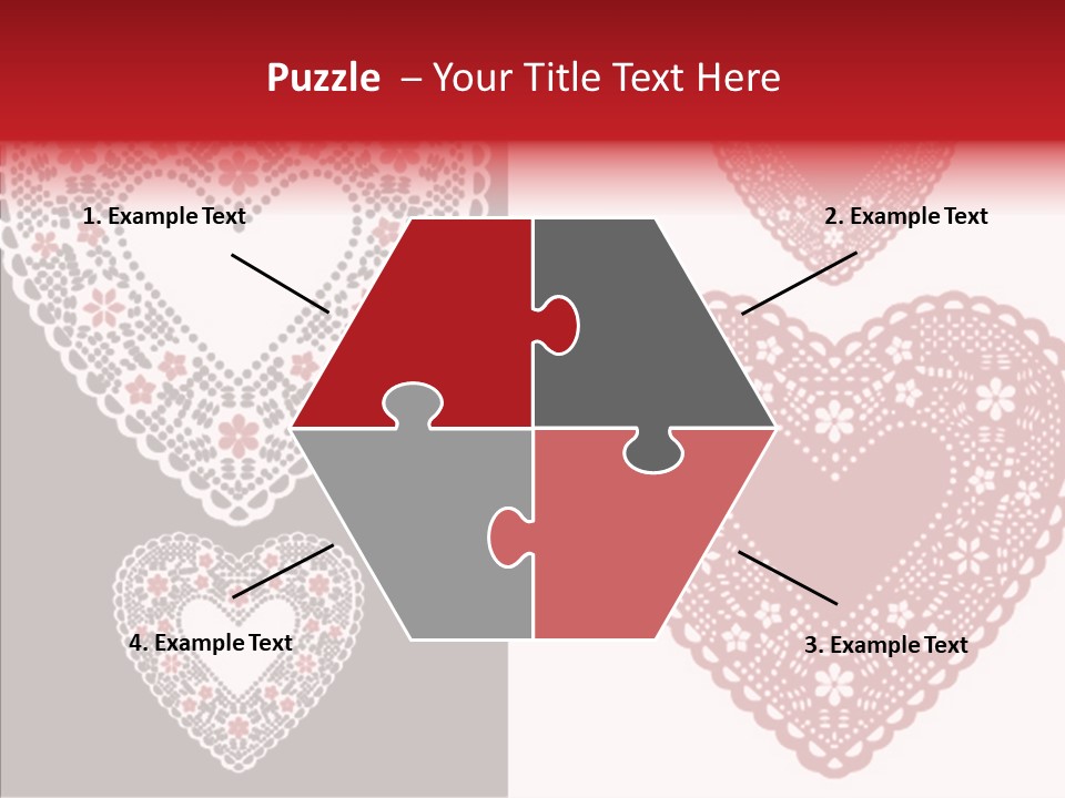 Vector Heart Vector Romance PowerPoint Template