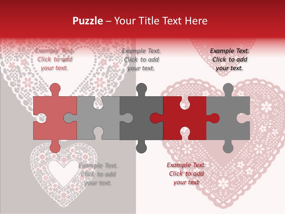Vector Heart Vector Romance PowerPoint Template