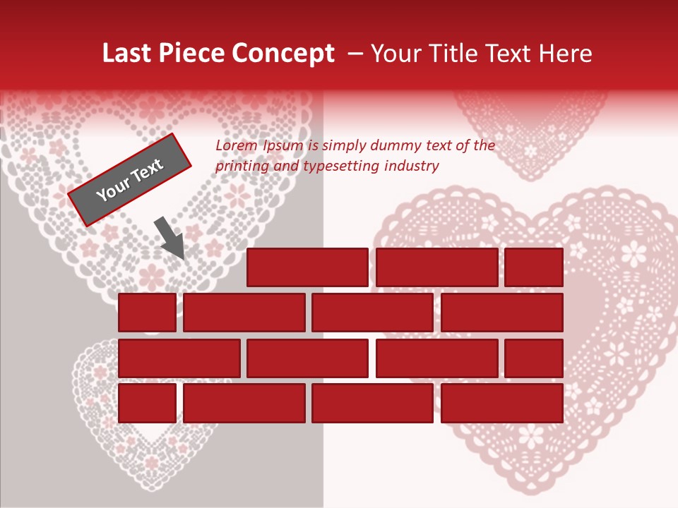 Vector Heart Vector Romance PowerPoint Template