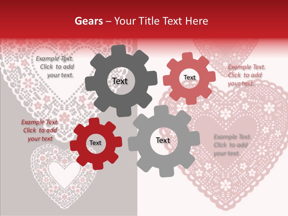 Vector Heart Vector Romance PowerPoint Template