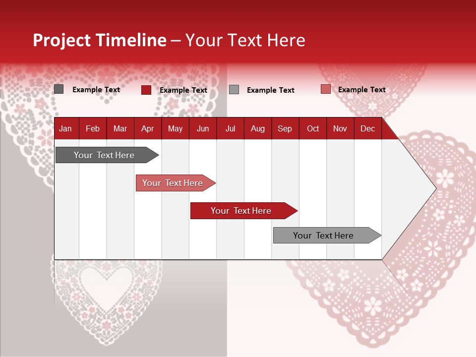 Vector Heart Vector Romance PowerPoint Template
