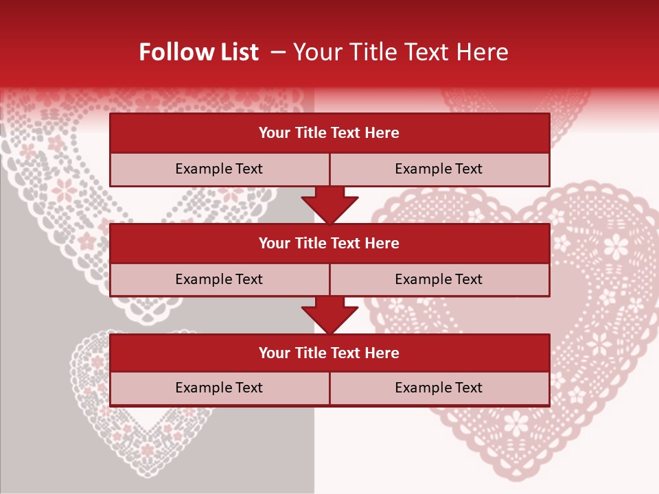 Vector Heart Vector Romance PowerPoint Template