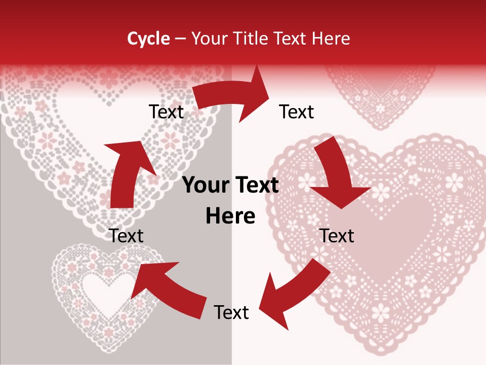 Vector Heart Vector Romance PowerPoint Template