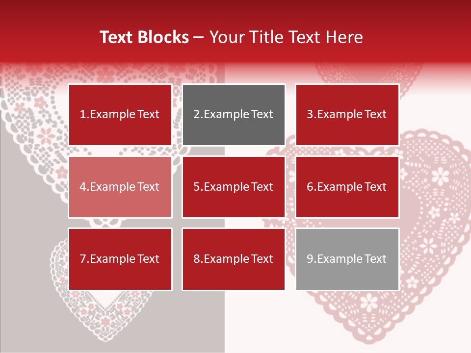 Vector Heart Vector Romance PowerPoint Template