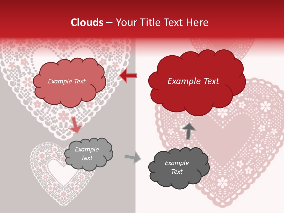 Vector Heart Vector Romance PowerPoint Template