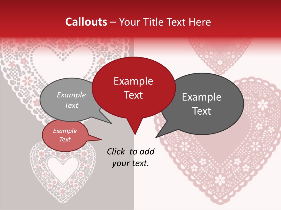 Vector Heart Vector Romance PowerPoint Template