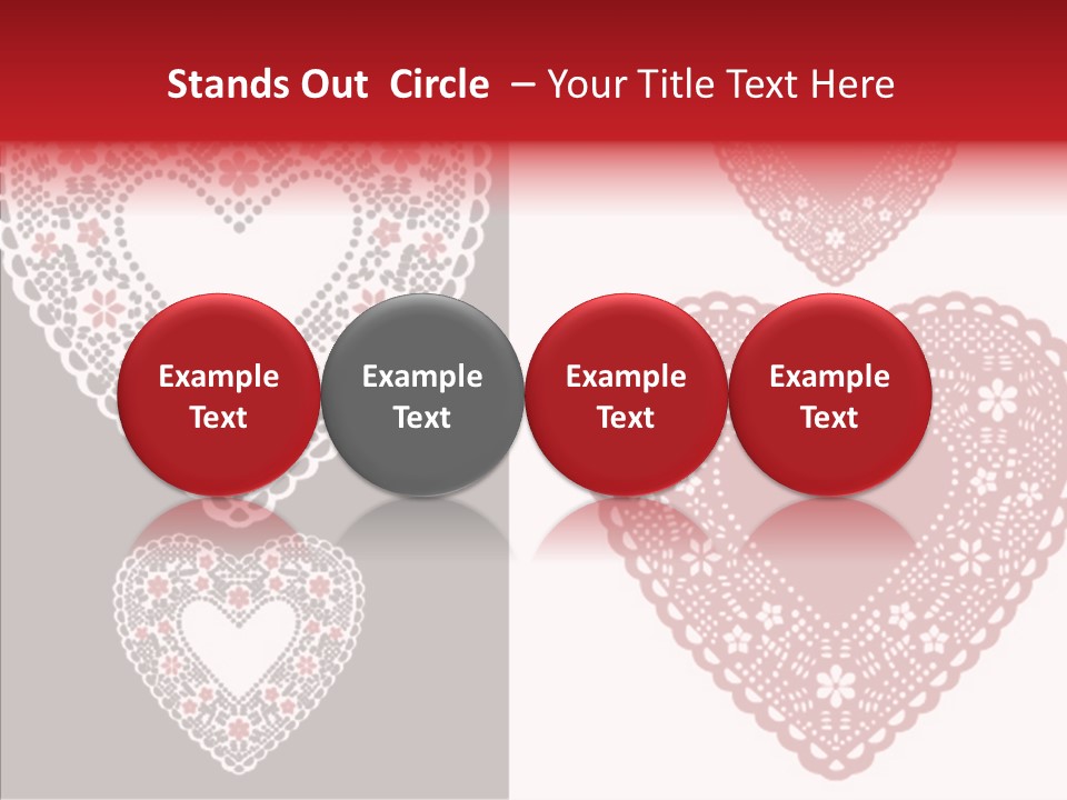 Vector Heart Vector Romance PowerPoint Template