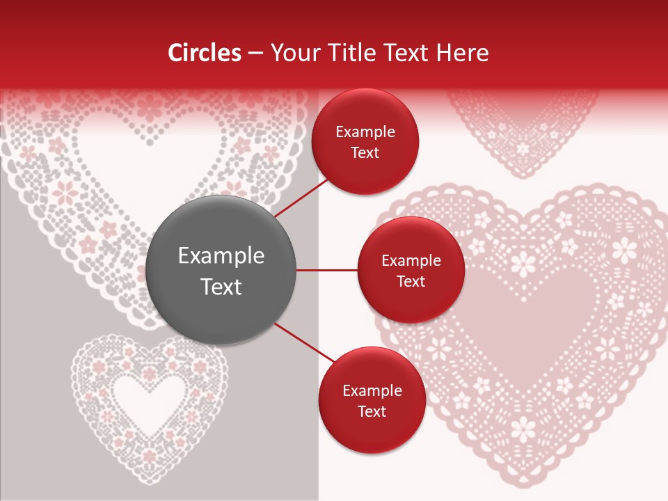 Vector Heart Vector Romance PowerPoint Template