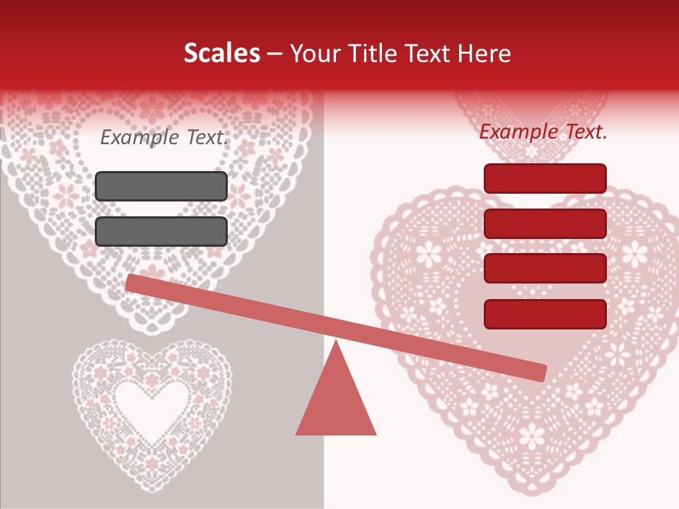 Vector Heart Vector Romance PowerPoint Template
