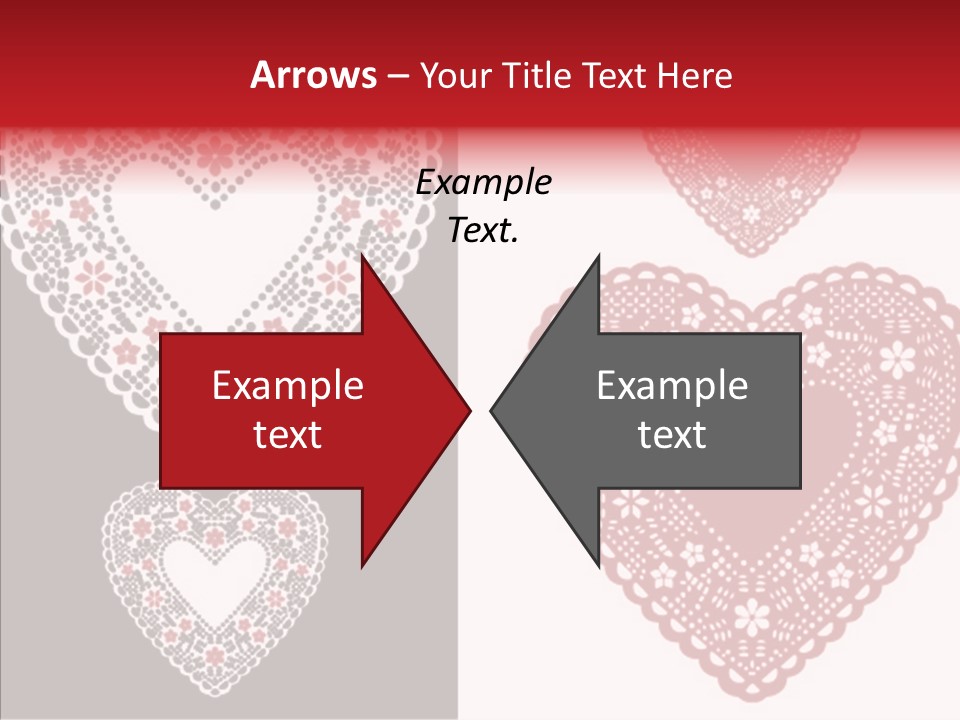 Vector Heart Vector Romance PowerPoint Template