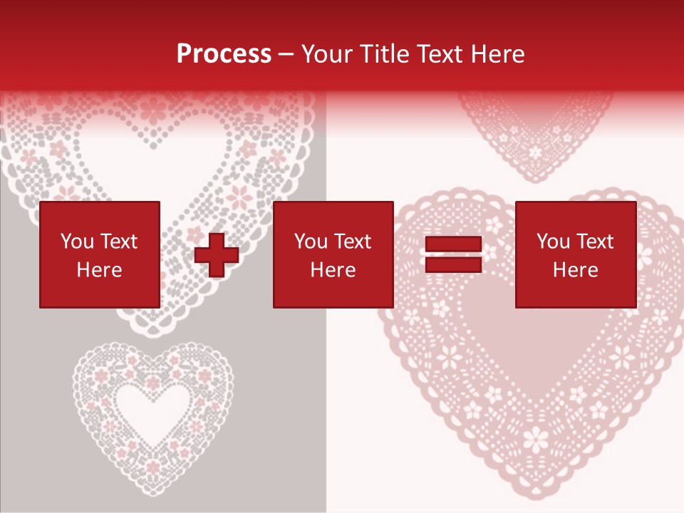 Vector Heart Vector Romance PowerPoint Template