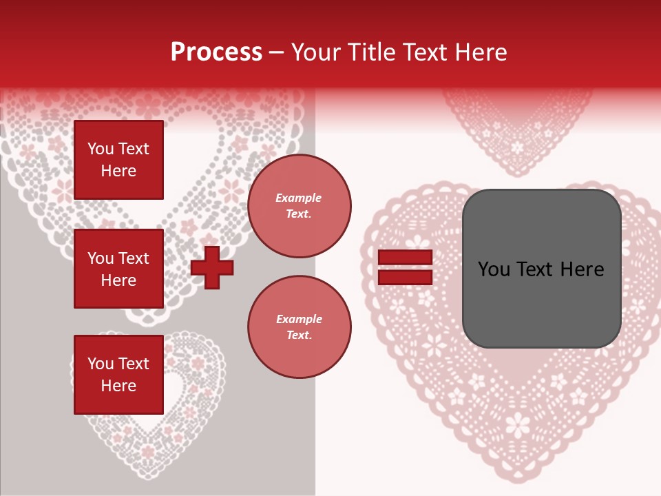 Vector Heart Vector Romance PowerPoint Template