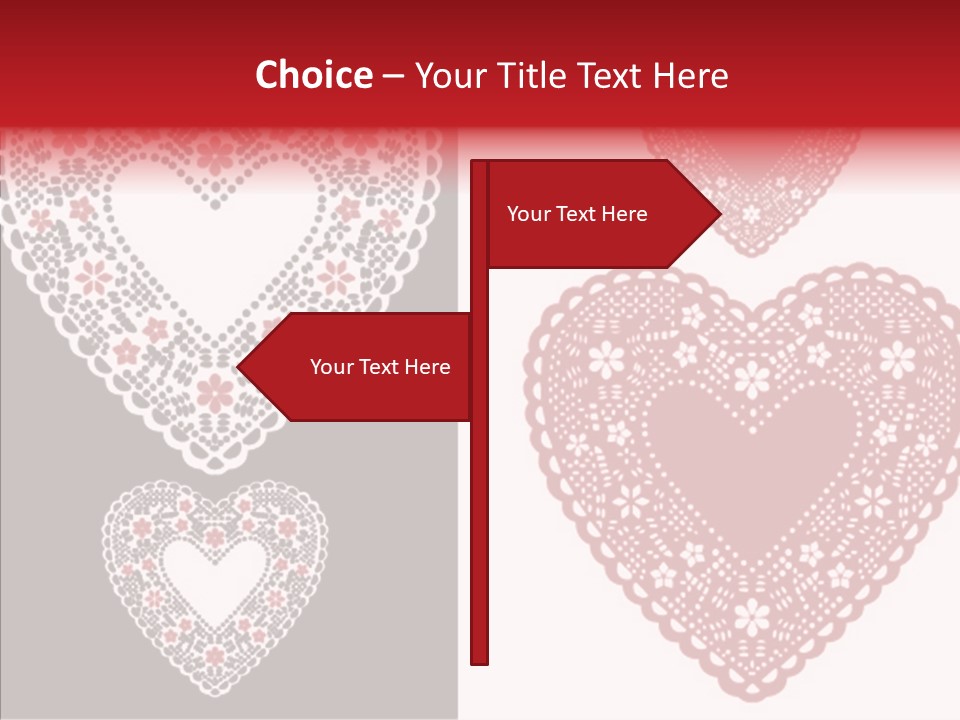Vector Heart Vector Romance PowerPoint Template