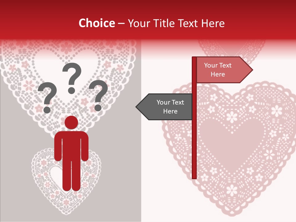 Vector Heart Vector Romance PowerPoint Template