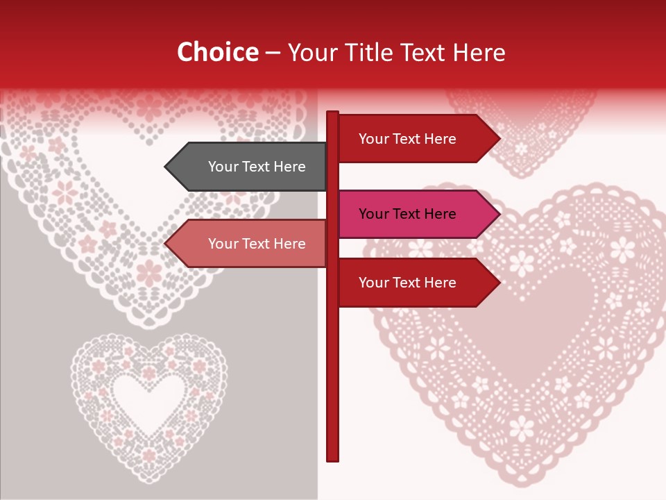 Vector Heart Vector Romance PowerPoint Template
