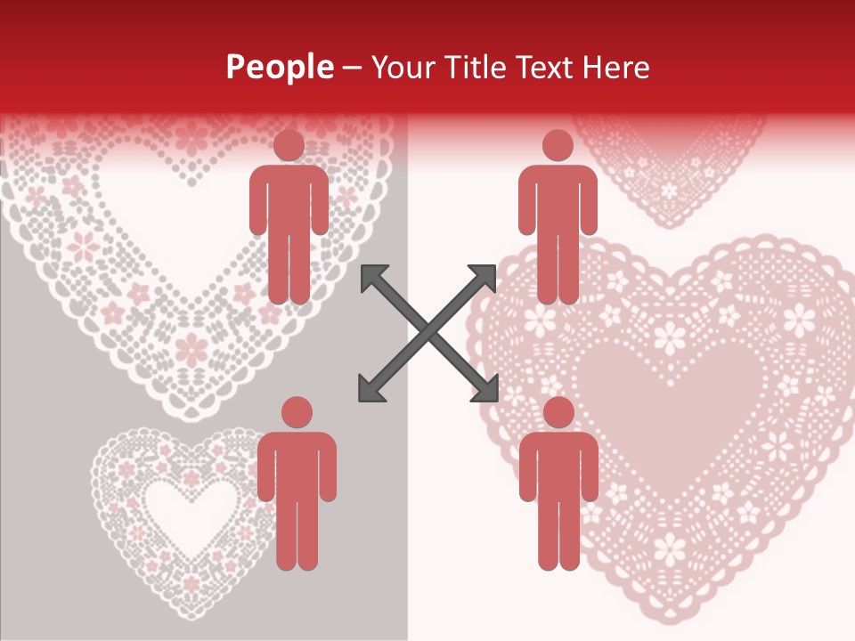 Vector Heart Vector Romance PowerPoint Template