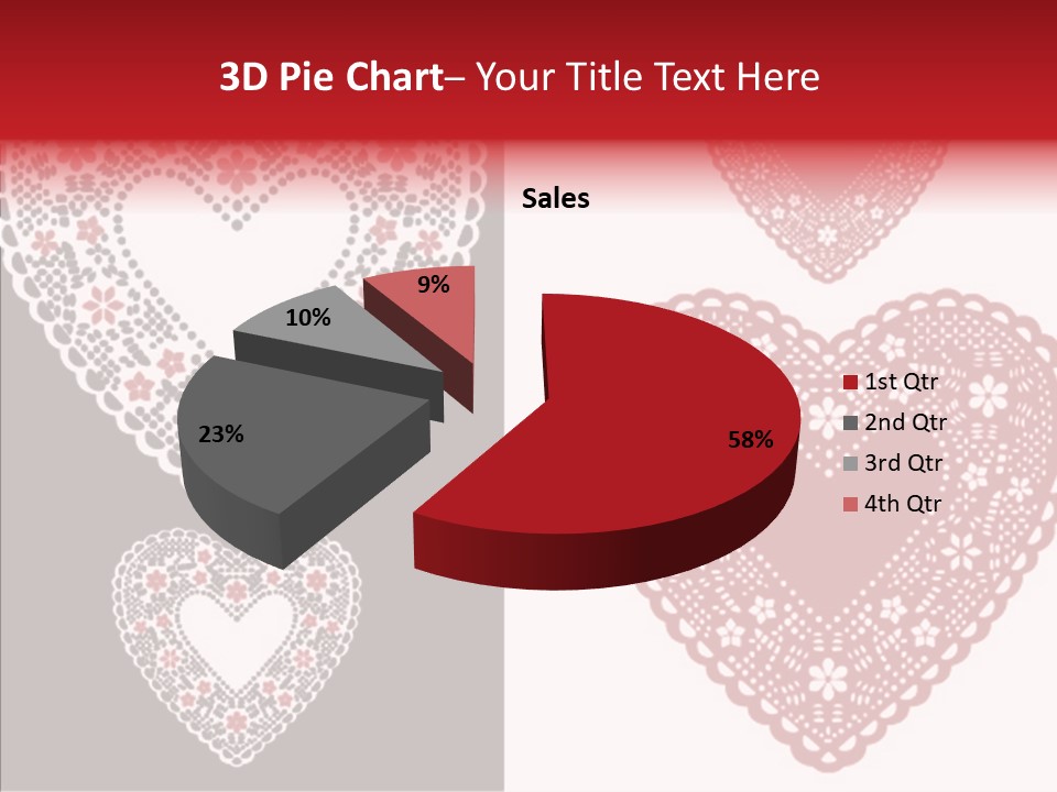 Vector Heart Vector Romance PowerPoint Template