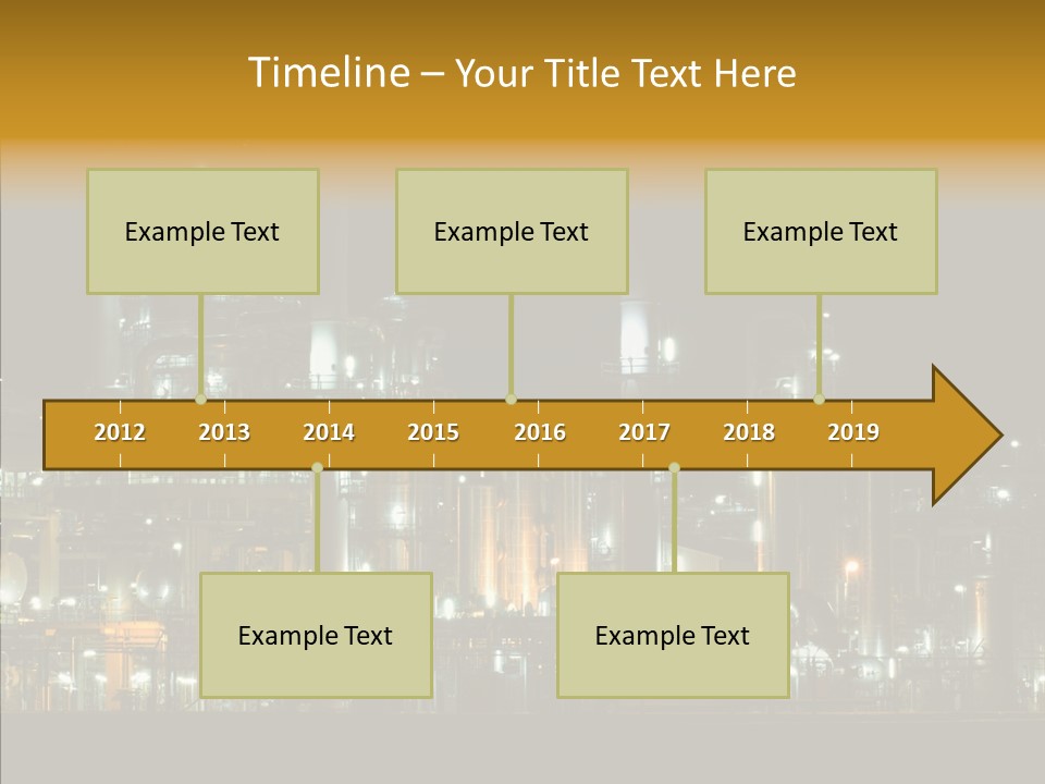 Steel Tungsten Night PowerPoint Template