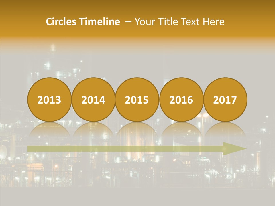 Steel Tungsten Night PowerPoint Template