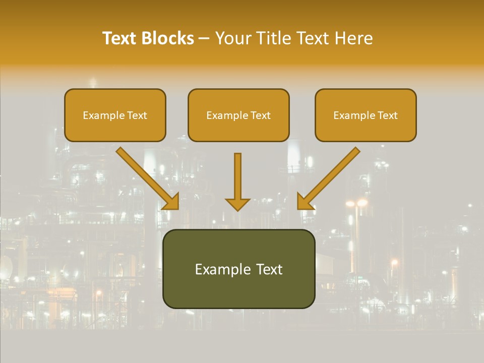 Steel Tungsten Night PowerPoint Template