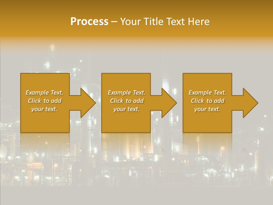 Steel Tungsten Night PowerPoint Template