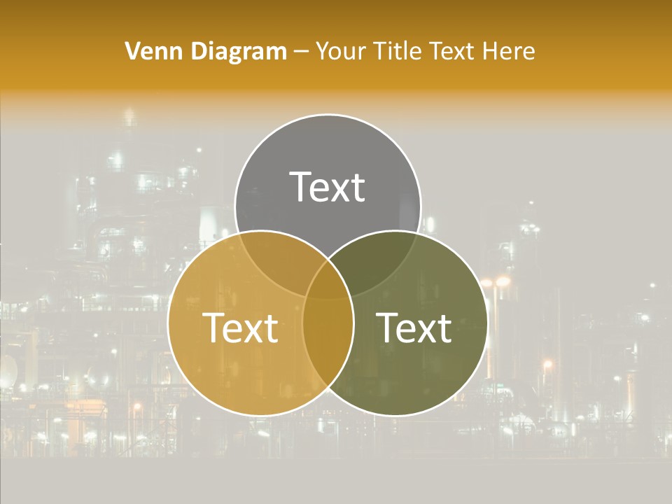 Steel Tungsten Night PowerPoint Template