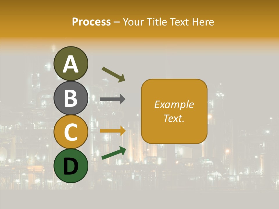 Steel Tungsten Night PowerPoint Template