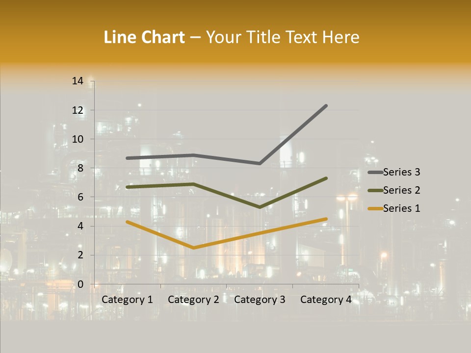 Steel Tungsten Night PowerPoint Template