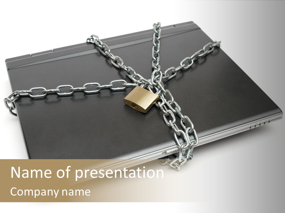 Protection Firewall Still Life PowerPoint Template