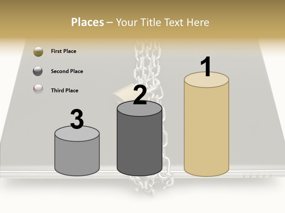 Metaphor Office Closeup PowerPoint Template