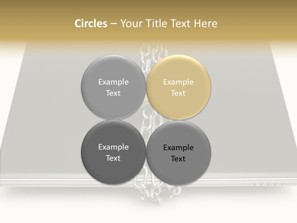 Metaphor Office Closeup PowerPoint Template