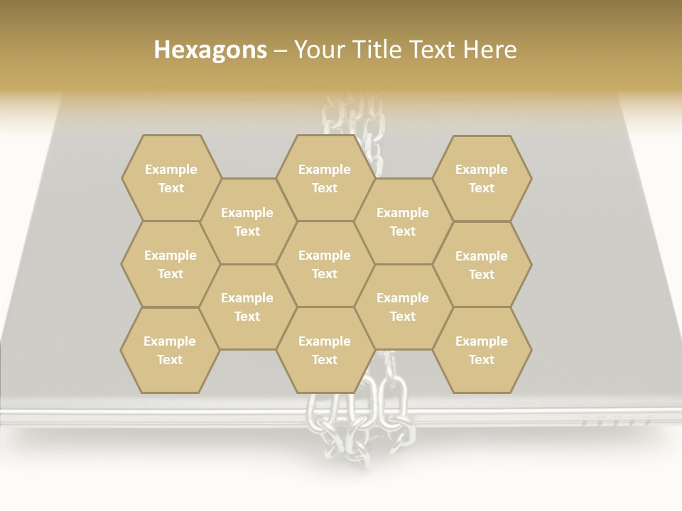 Metaphor Office Closeup PowerPoint Template