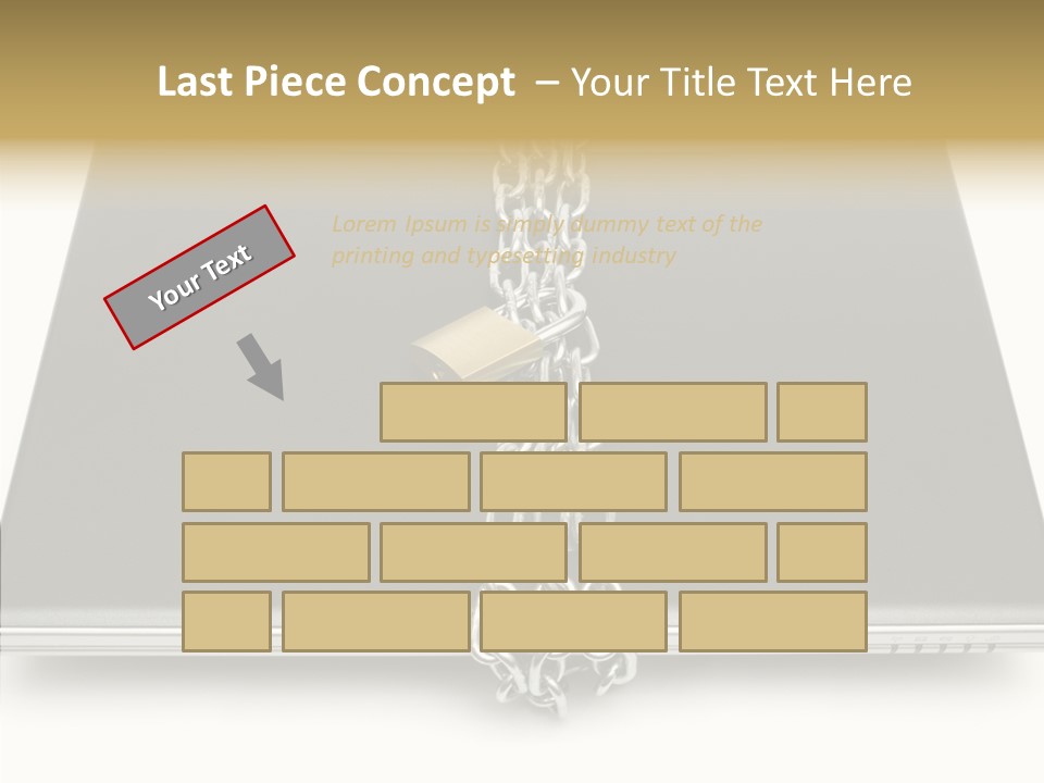 Metaphor Office Closeup PowerPoint Template