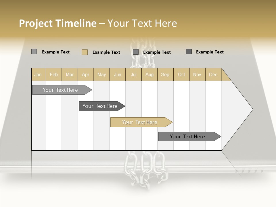 Metaphor Office Closeup PowerPoint Template