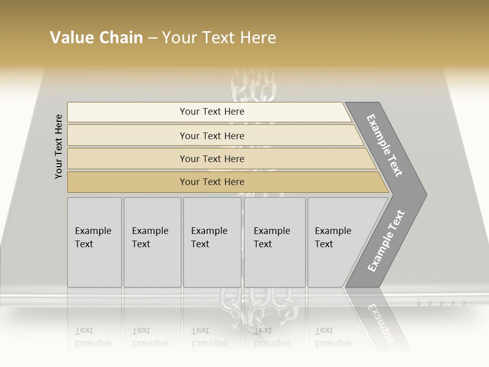 Metaphor Office Closeup PowerPoint Template